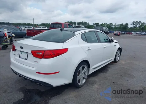 2015 Kia Optima Sxl Turbo из США, поврежденный, VIN 5XXGR4A66FG353901